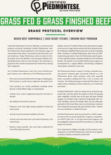 Load image into Gallery viewer, 8oz, Grass Fed, Grass Finished Flat Iron Steak - Martinelli Meats LLC