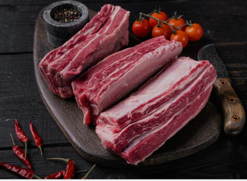 Boneless Short Ribs, USDA Choice Angus - Martinelli Meats LLC