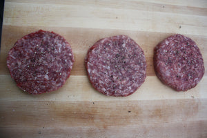 1/2 LB Burgers, Steak Angus Blend - Martinelli Meats LLC